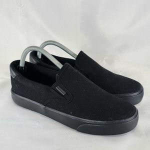 Lugz Clipper Triple Black Slip On Flat Comfortable Shoes Classic Women‎ Size 8.5